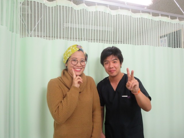 患者さんとの写真